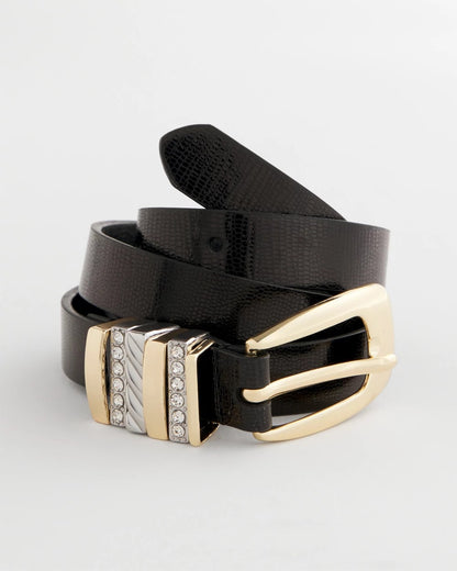 Chico's Mixed Metal Trouser Belt