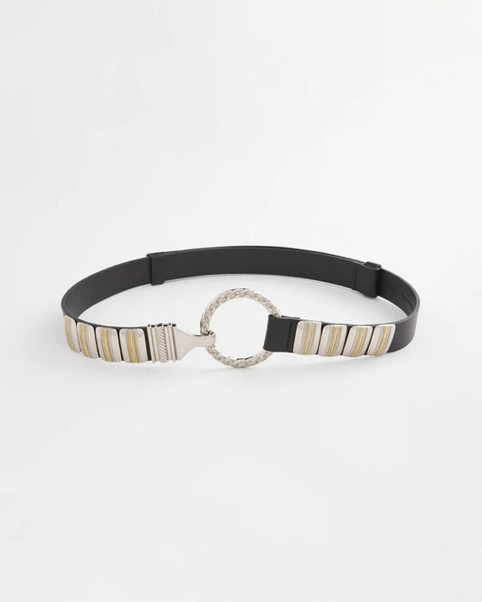 Chico's Mixed Metal Clasp Belt