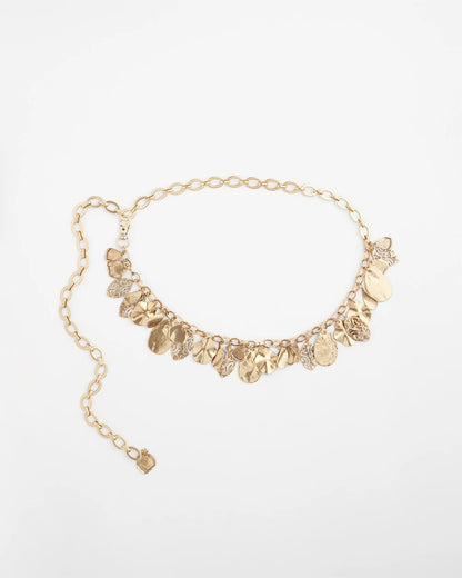 Chico's Leaf Chain Belt