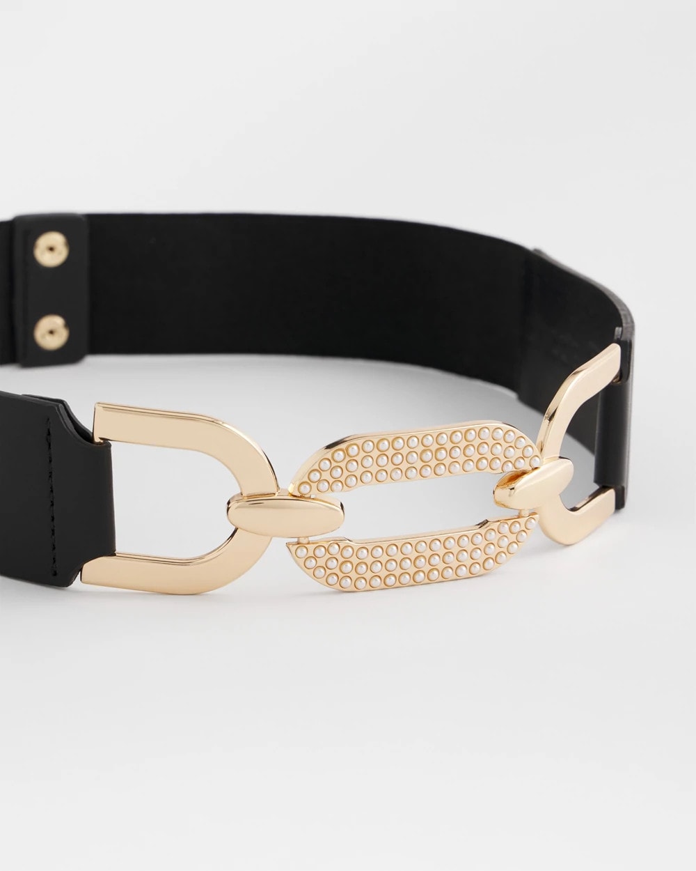 Chico's Embellished Stretch Trouser Belt