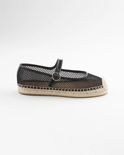 Chico's Eliana Mesh Mary Jane Espadrille