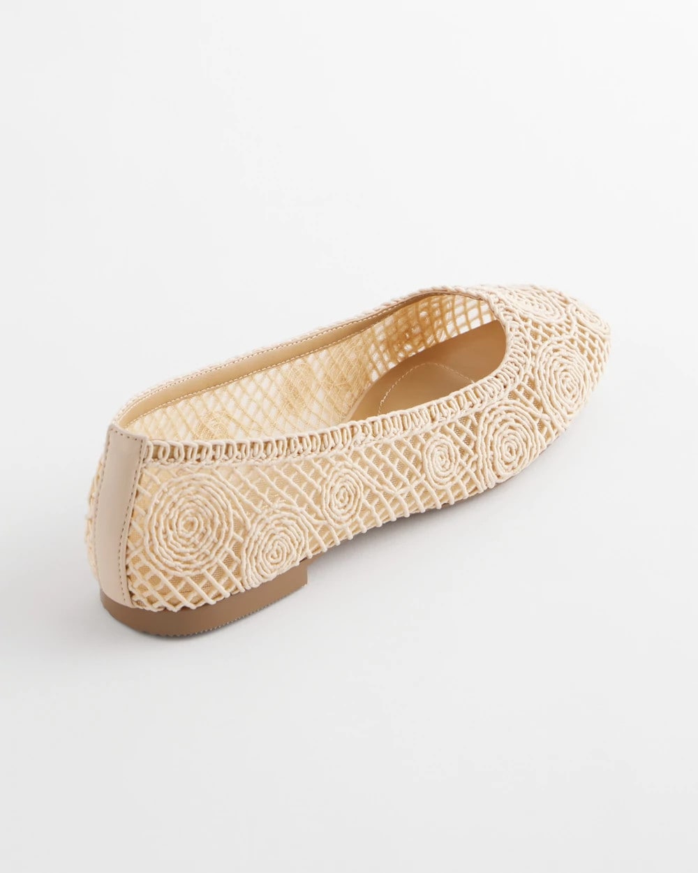 Chico's Cora Raffia Flats
