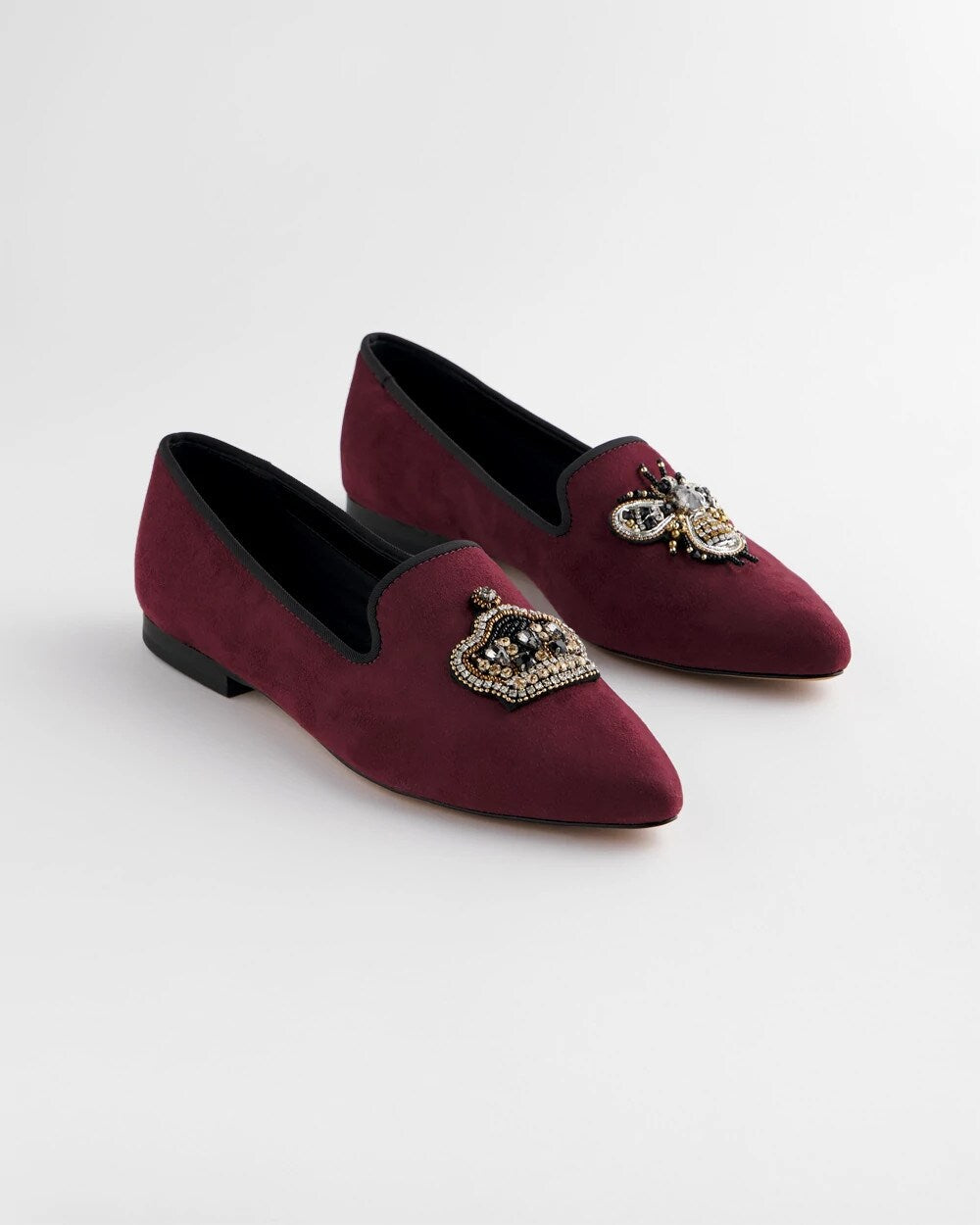 Chico's Grace Queen Bee Slip-On Loafers