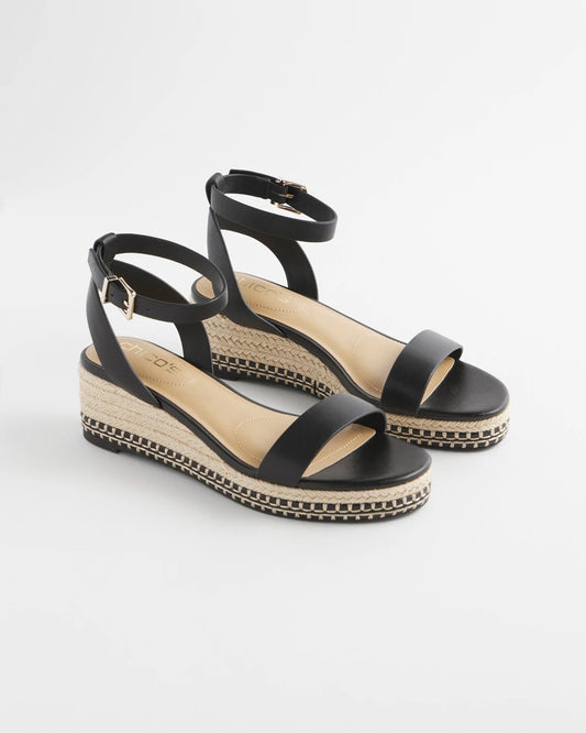 Chico's Brielle Espadrille Wedge Sandals