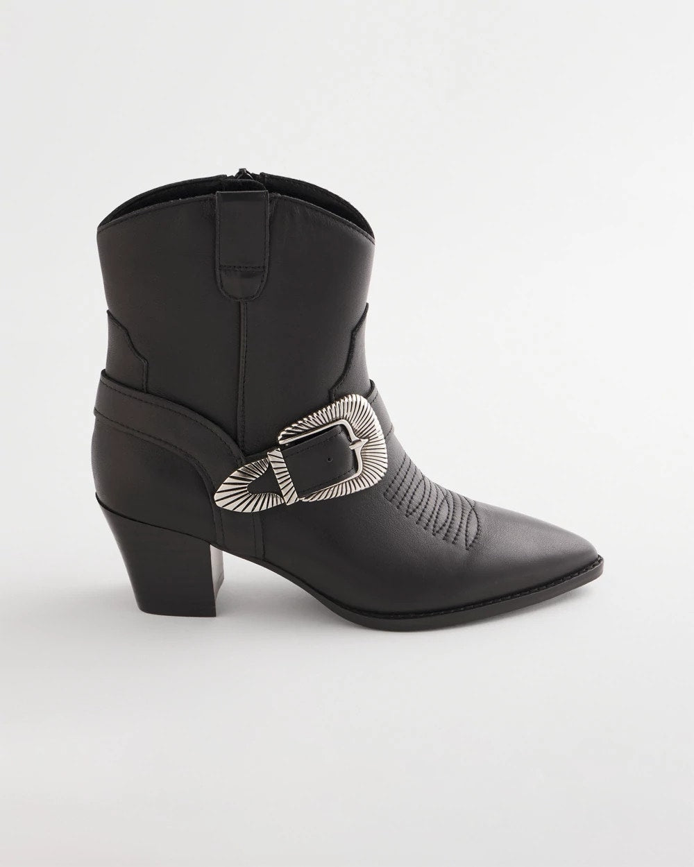 Chico's Kris Western Buckle Boots