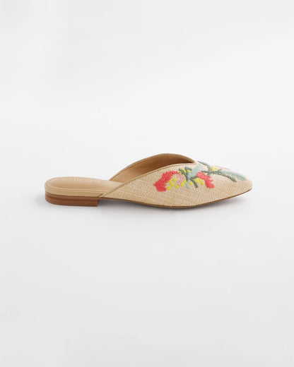 Chico's Gabby Raffia Mule