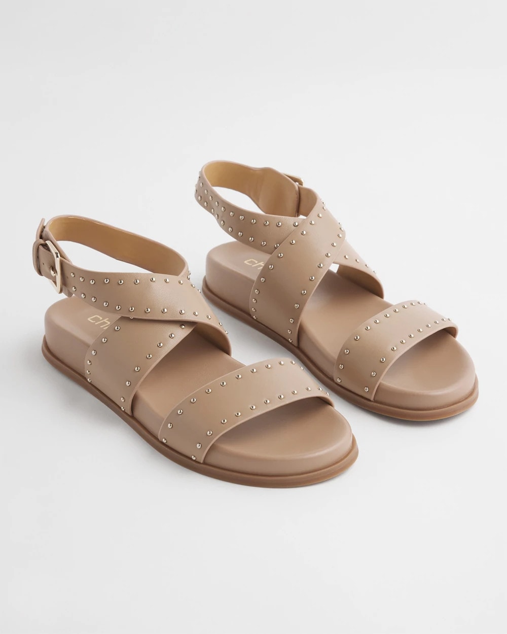 Chico's Tan Leather Sandals