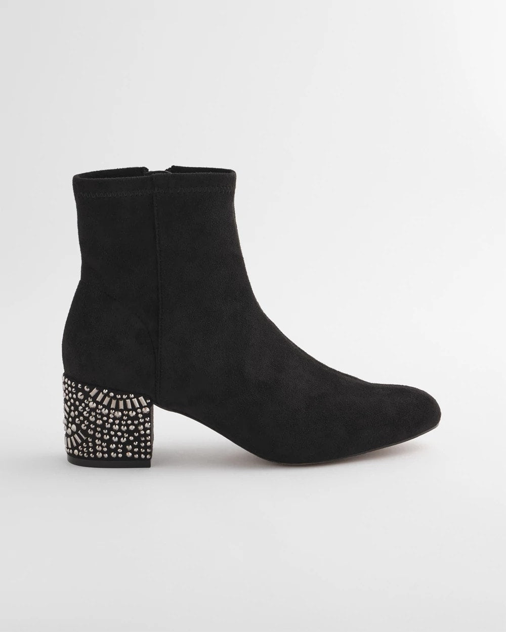Chico's Embellished Destiny Art Deco Boot Heels
