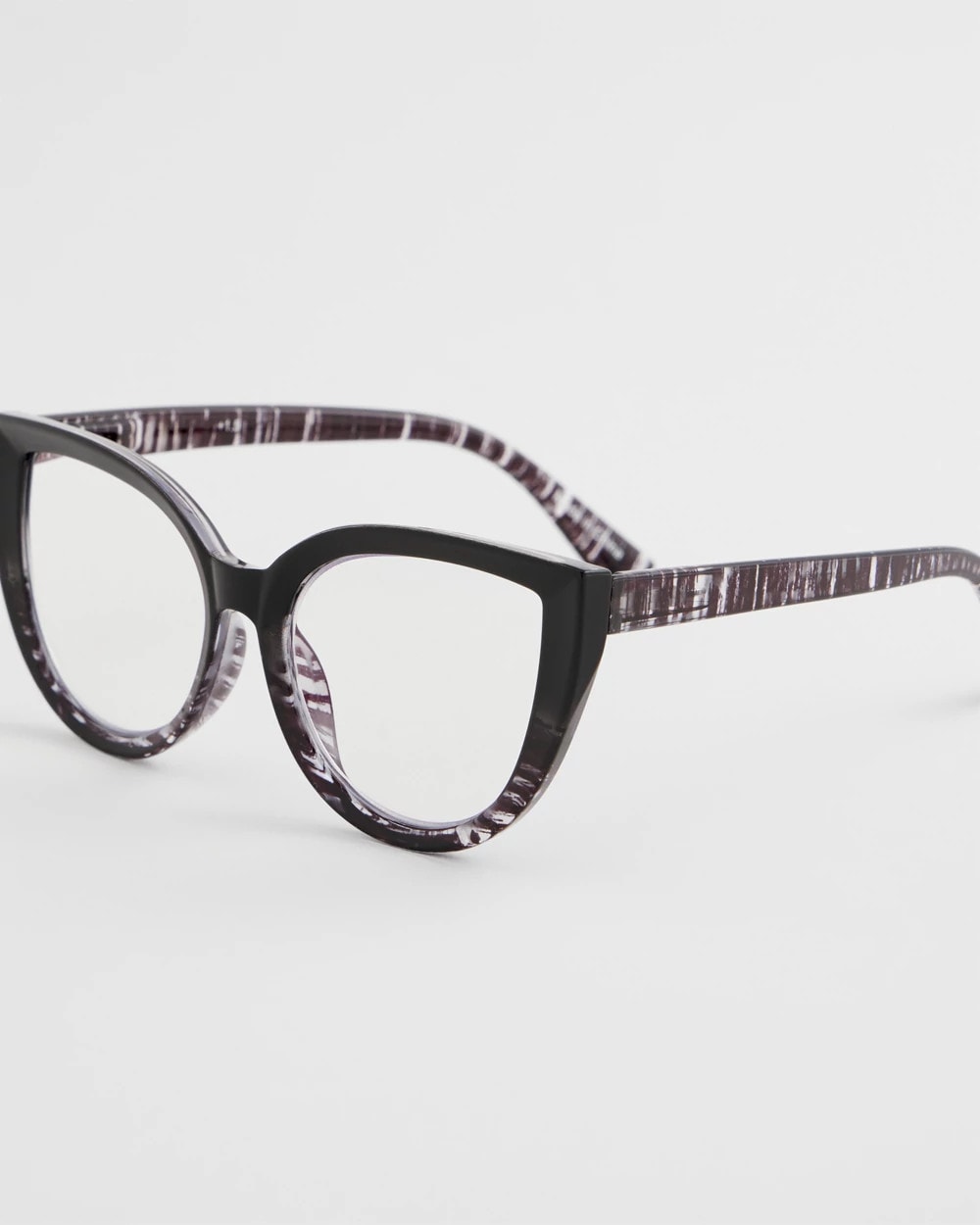 Chico's Black Cat Eye Readers