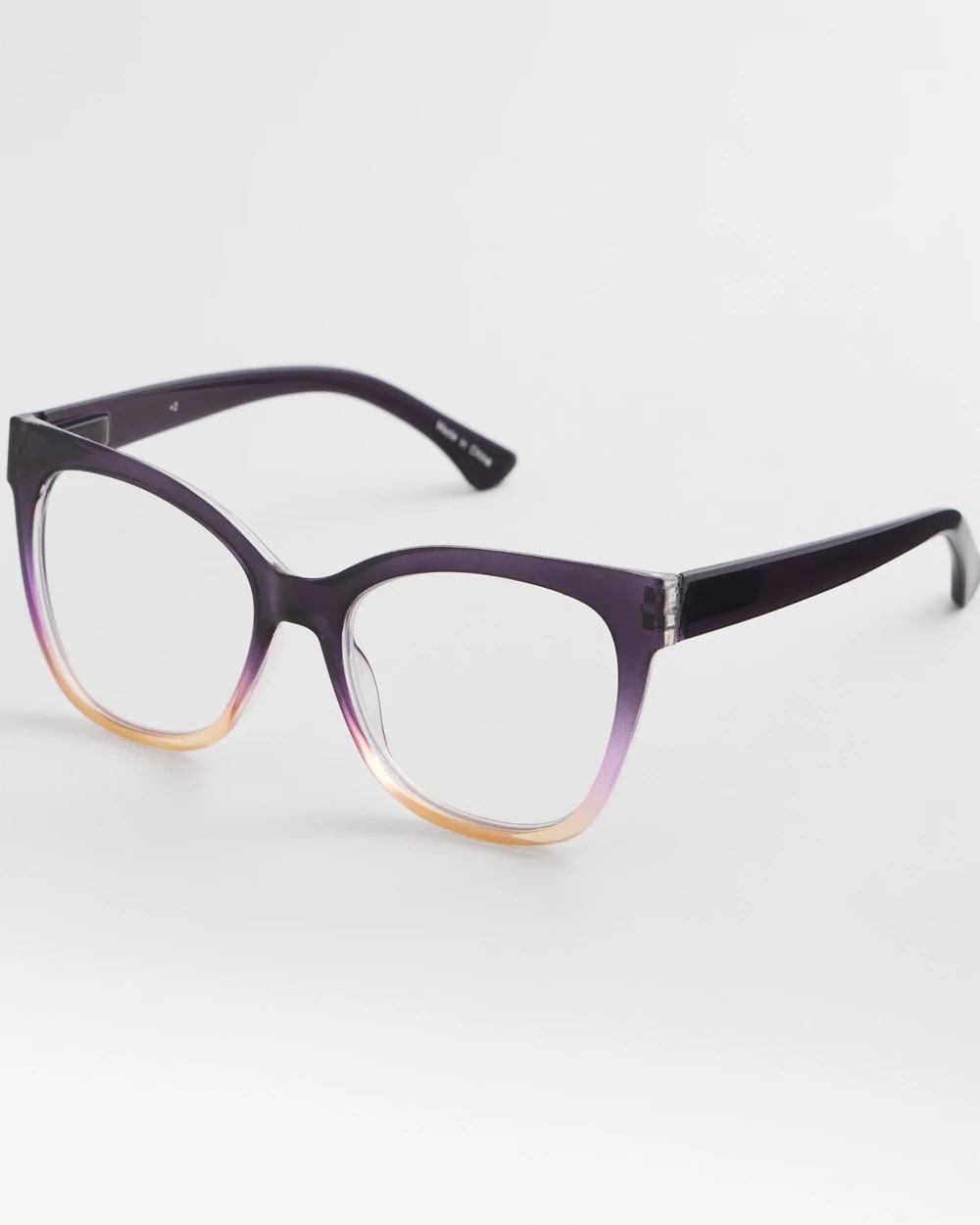 Chico's Cat Eye Colorblock Readers