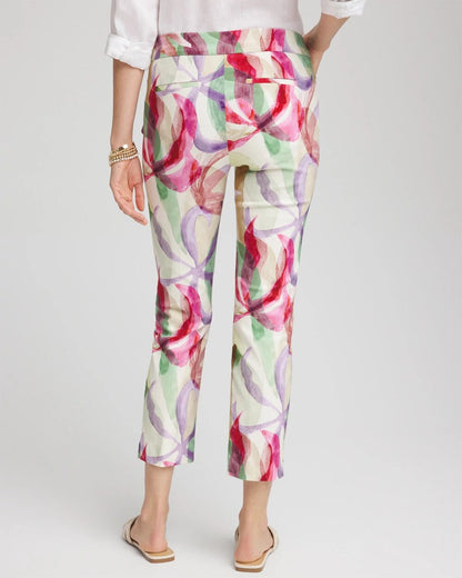 Chico's Petite Brigitte™ Slub Slim Cropped Pants