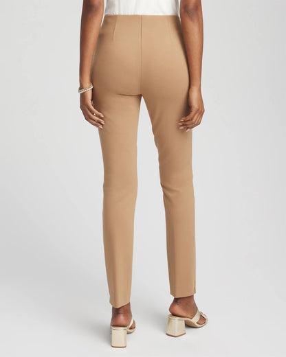 Chico's Petite Juliet Slim Trim Detail Ankle Pants