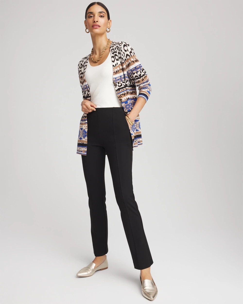 Chico's Petite Juliet Straight Ankle Pants