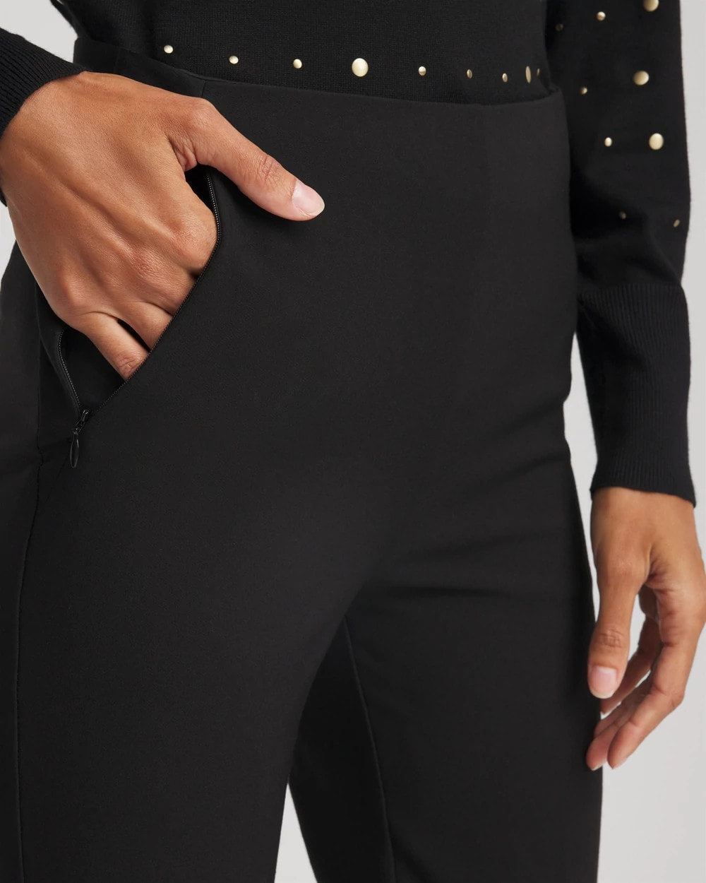 Chico's Petite Juliet Straight Ankle Pants