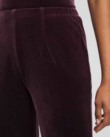 Chico's Petite Travelers™ Velvet No Tummy Pants