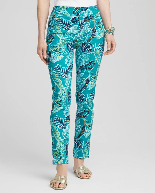 Chico's Brigitte™ Tropical Pull-On Ankle Pants