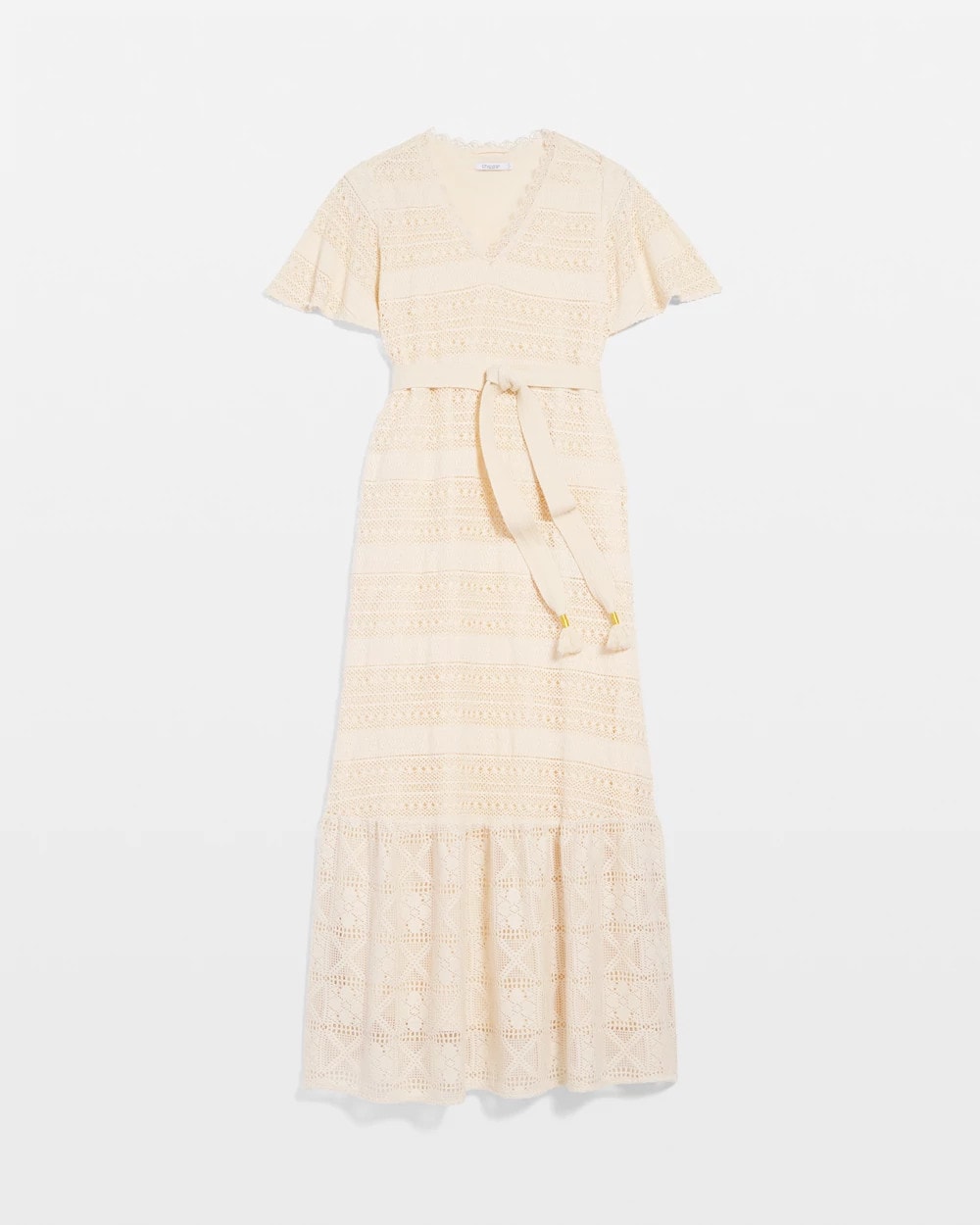 Chico's Crochet-Lace Maxi Dress