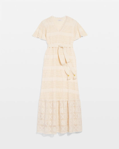 Chico's Crochet-Lace Maxi Dress