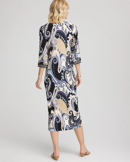 Chico's Petite Travelers™ Paisley Maxi Dress