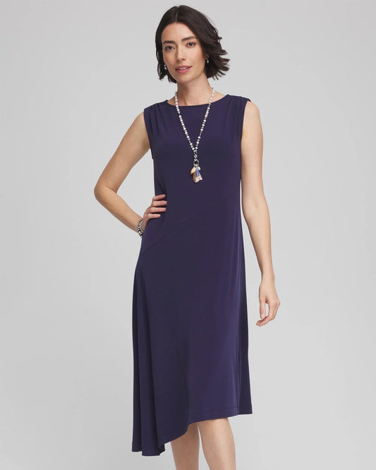 Chico's Petite Travelers™ Knit Sleeveless Dress