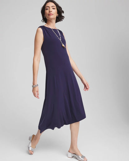 Chico's Petite Travelers™ Knit Sleeveless Dress