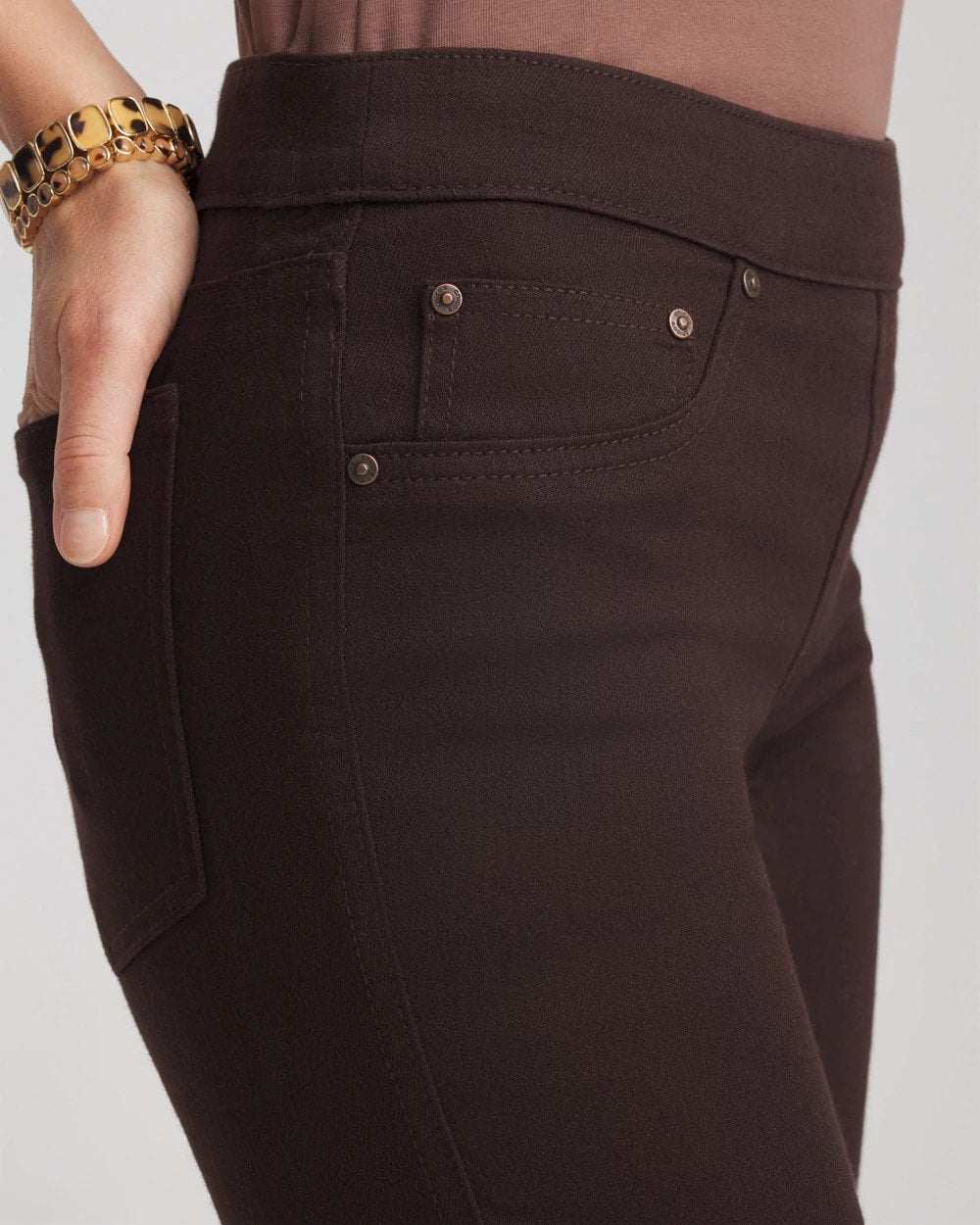 Chico's Petite Pull-On Slim Bootcut Jeggings