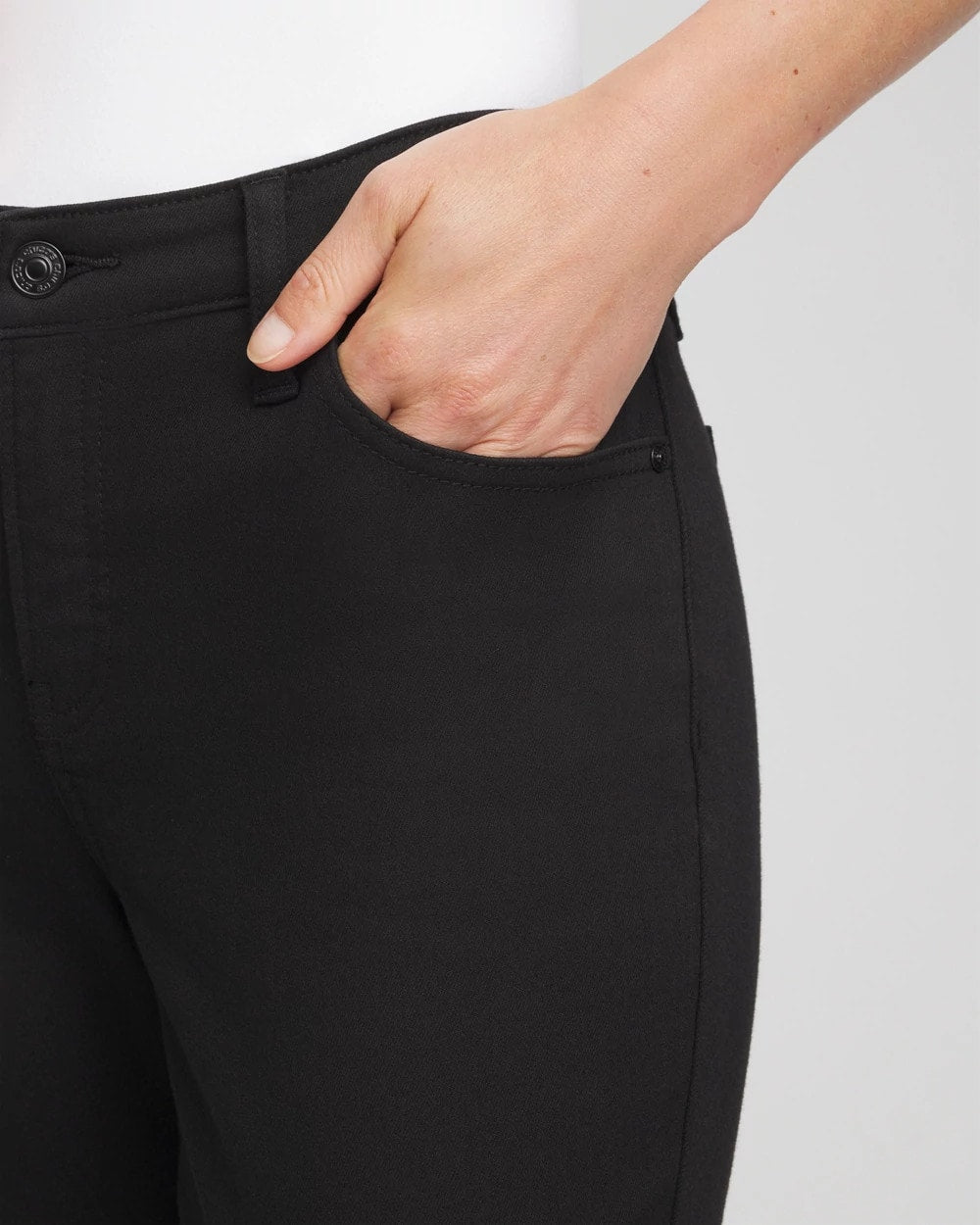 Chico's So Slimming Petite Girlfriend Ankle Jeans