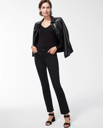 Chico's Petite Girlfriend Slim Jeans
