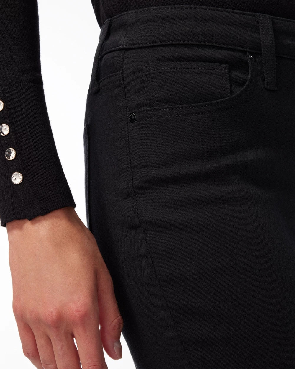 Chico's Petite Girlfriend Slim Jeans