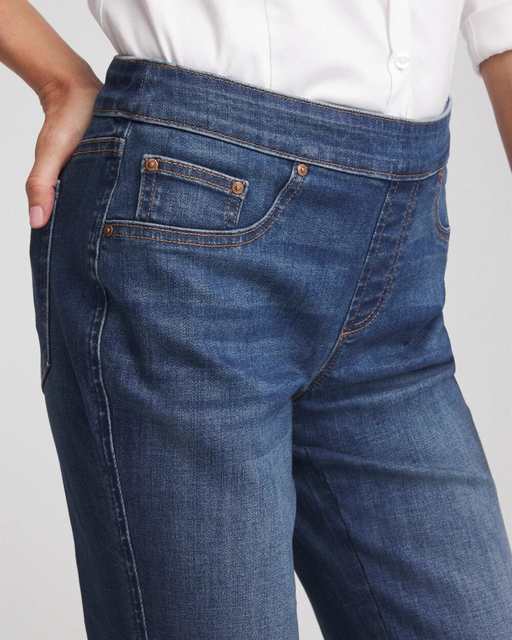 Chico's Petite Pull-On Slim Bootcut Jeggings