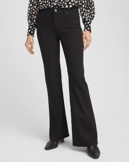 Chico's Petite Girlfriend Flared Leg Jeans