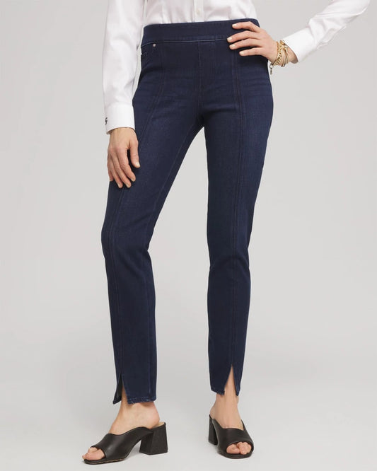 Chico's Petite Travelers Pull On Jeans