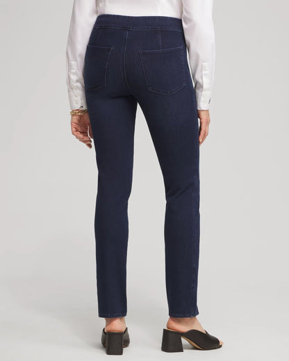 Chico's Petite Travelers Pull On Jeans