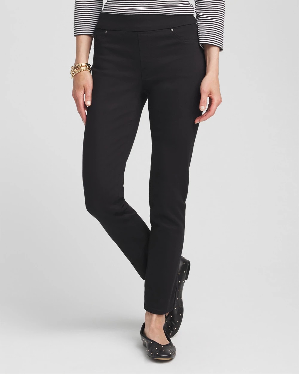 Chico's Denim Pull-On Ankle Jeggings