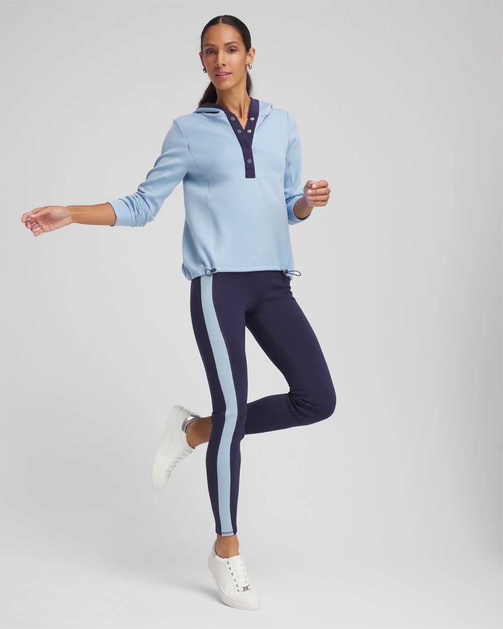 Chico's Zenergy® Soft Topaz Contrast Leggings