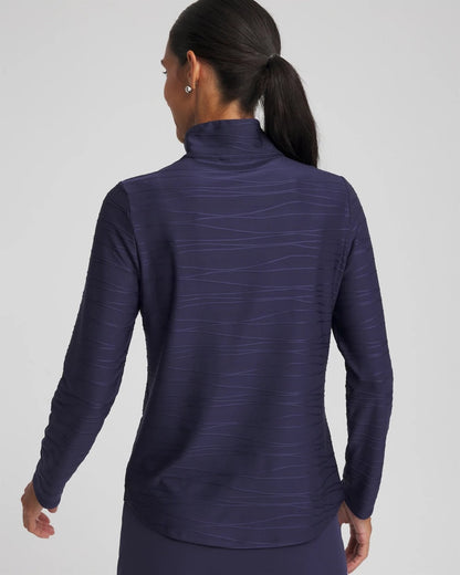 Chico's Zenergy® UPF Wave Half Zip