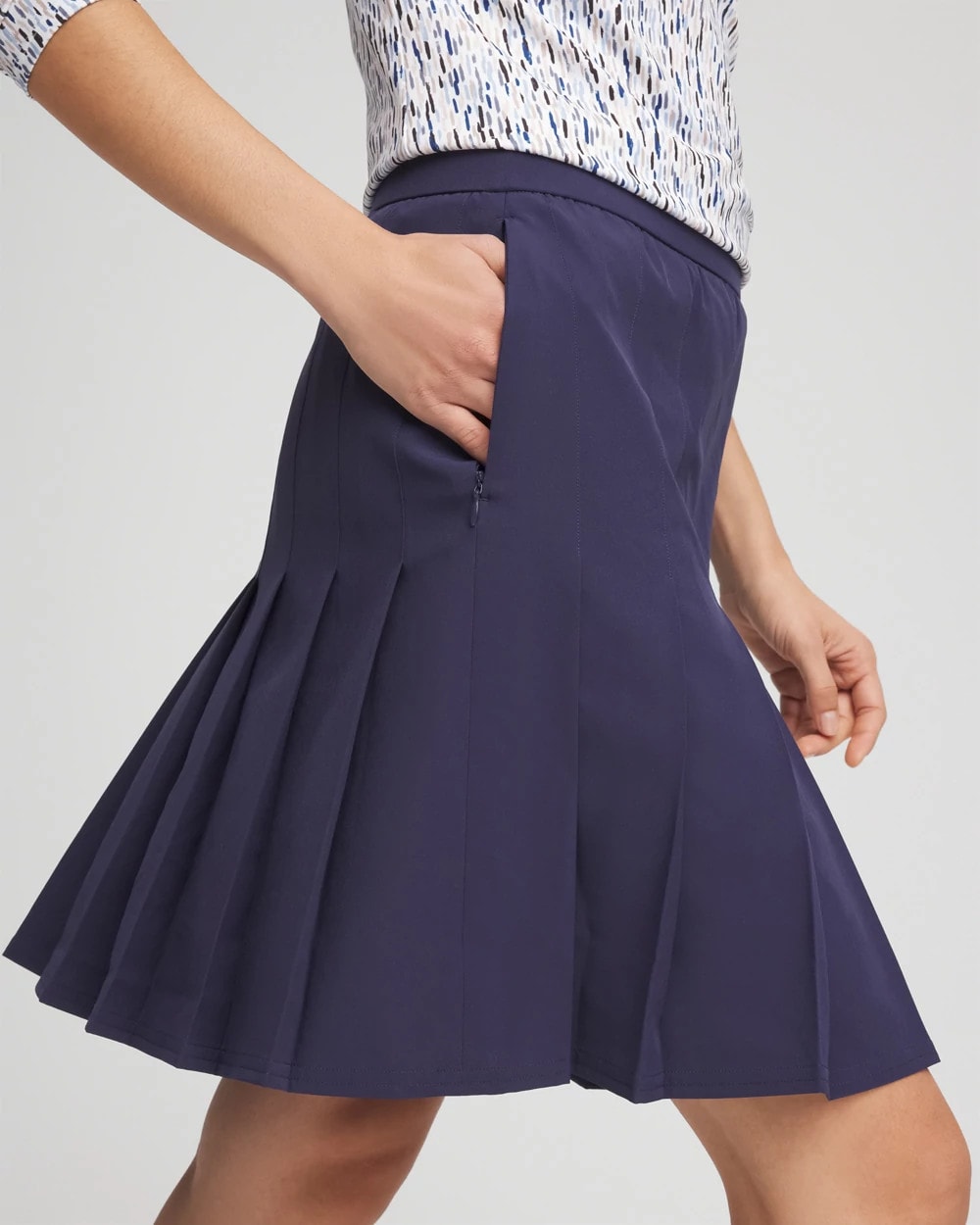 Chico's Zenergy® UPF Pleated Skort