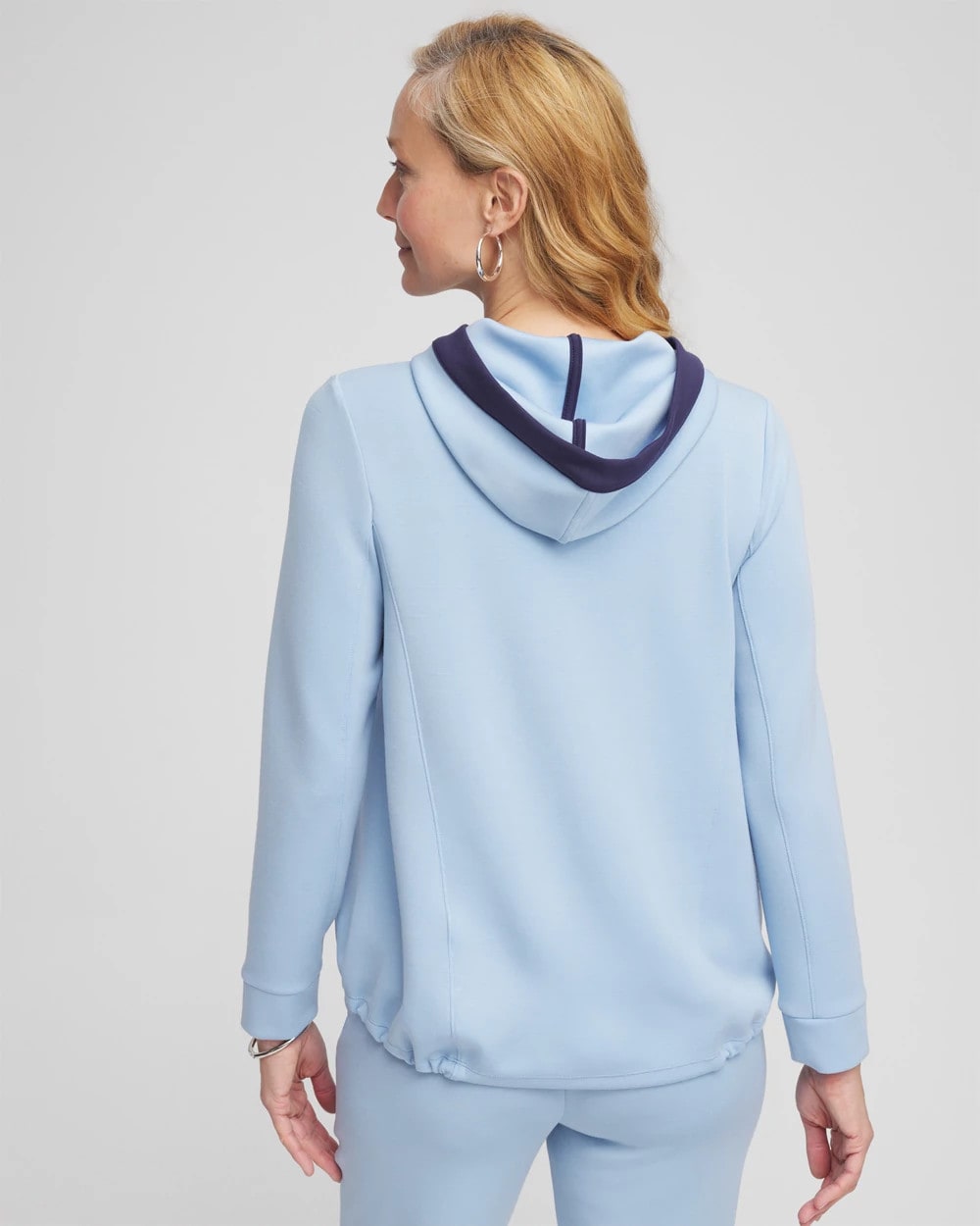 Chico's Zenergy® Soft Topaz Contrast Top