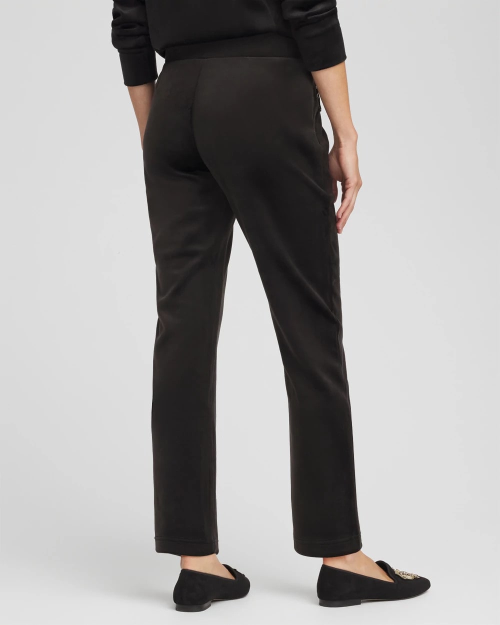 Chico's Zenergy® Velour Tapered Ankle Pants