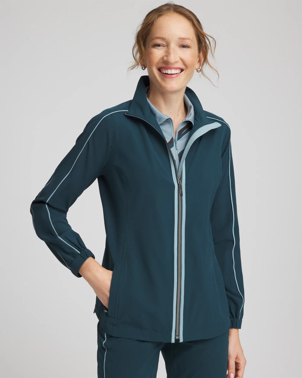Chico's Zenergy® UPF Contrast Jacket