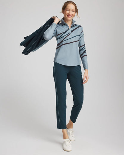 Chico's Zenergy® UPF Morocco Zip-Front Pullover