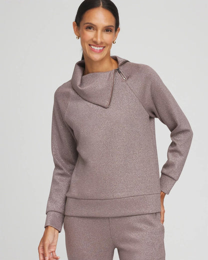 Chico's Zenergy® Sparkle Popover Top
