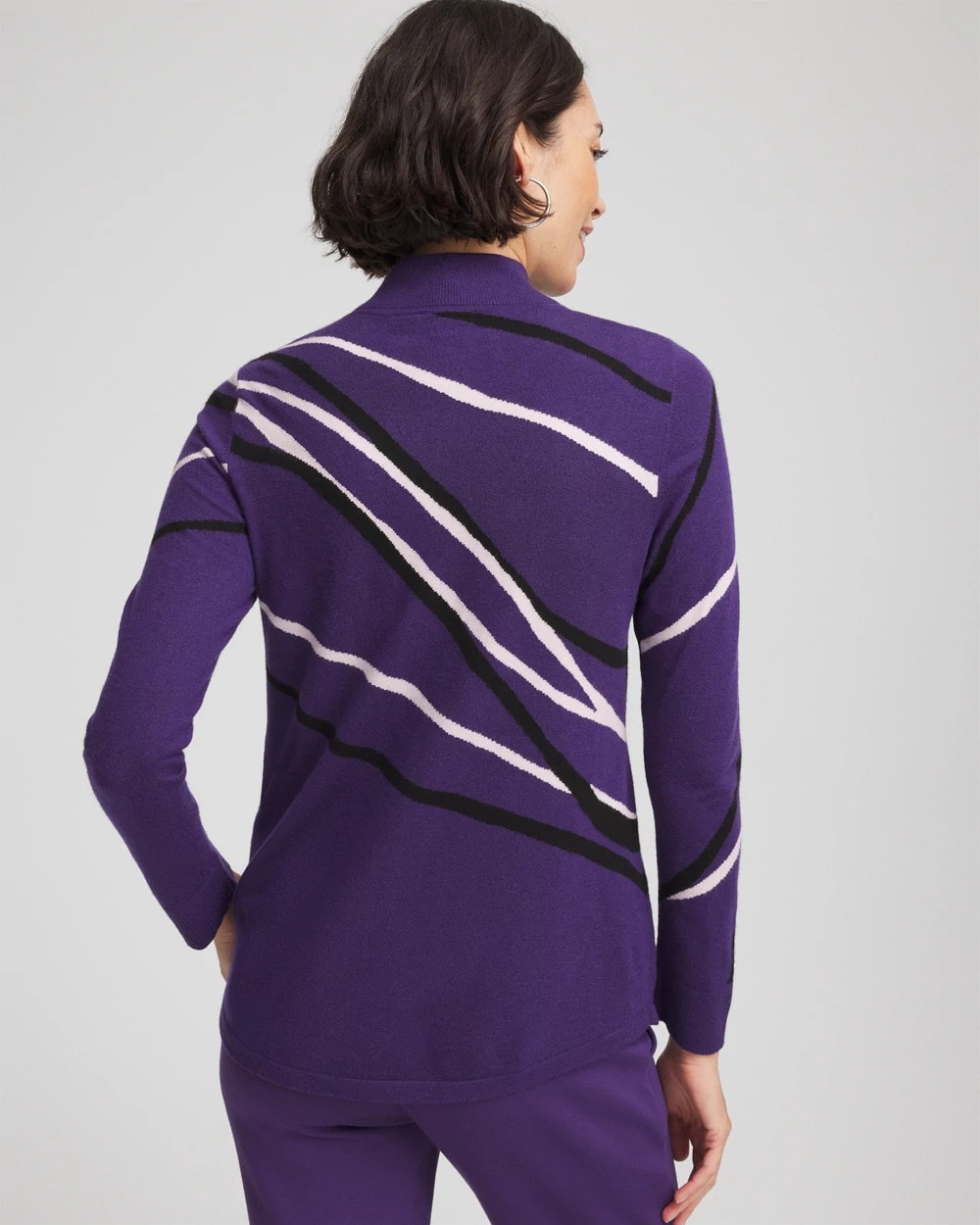 Chico's Zenergy® Luxe Morocco Half-Zip Pullover
