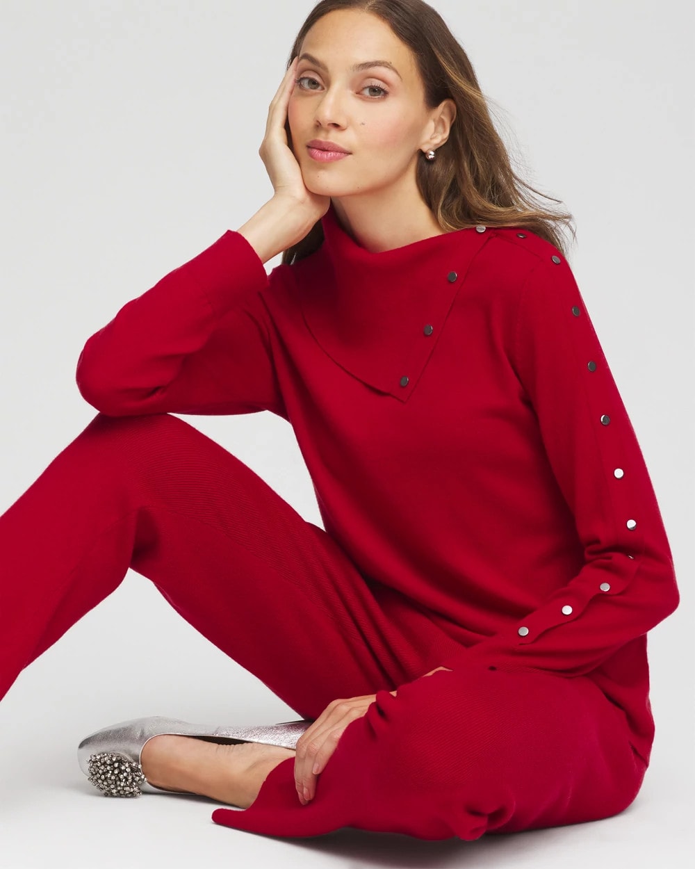Chico's Zenergy® Luxe Envelope Neck Sweater