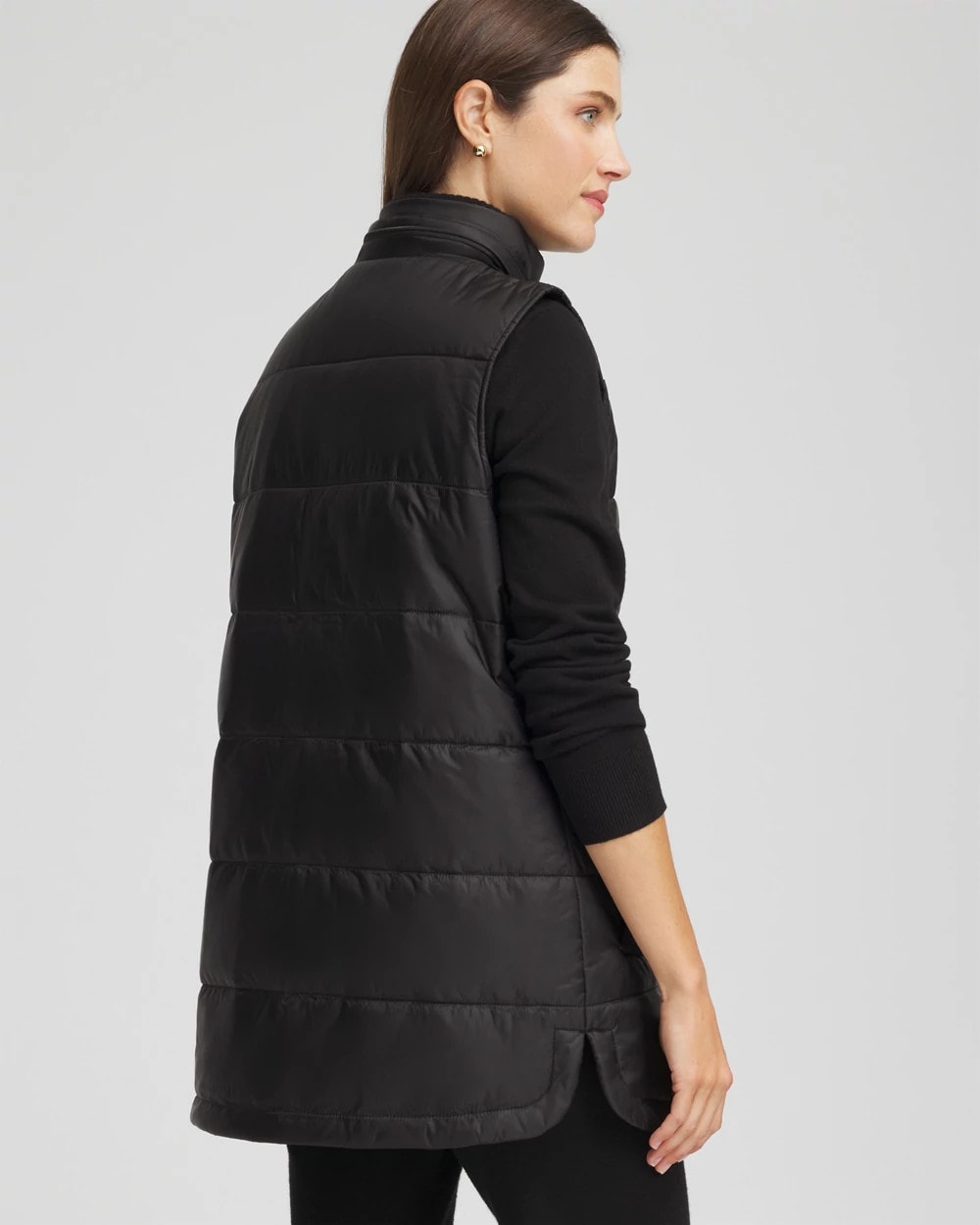 Chico's Zenergy® Quilted Hooded Vest