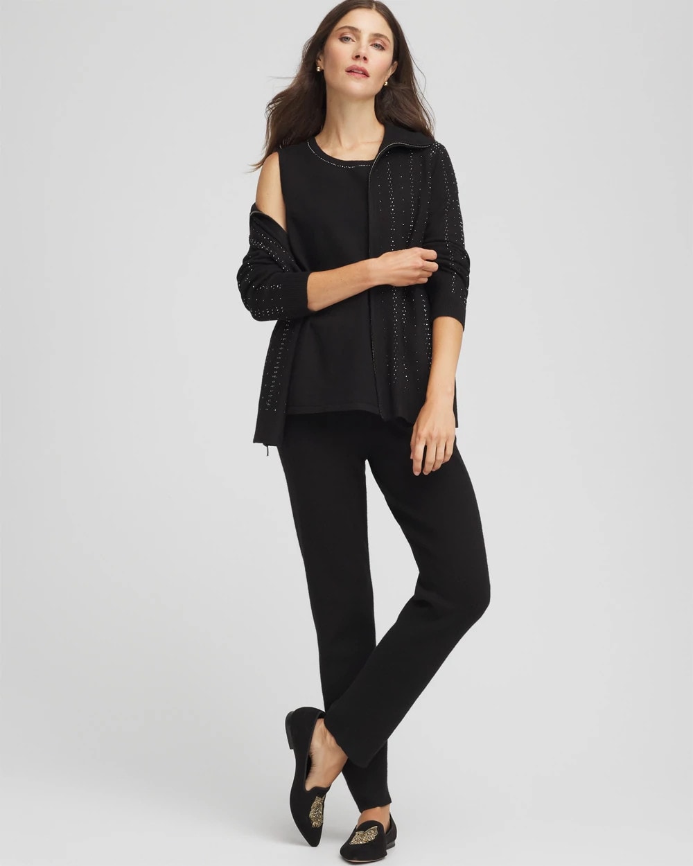 Chico's Zenergy® Luxe Diamante Tank