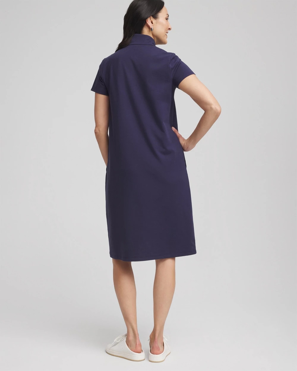 Chico's Zenergy® UPF Knit Half-Zip Dress