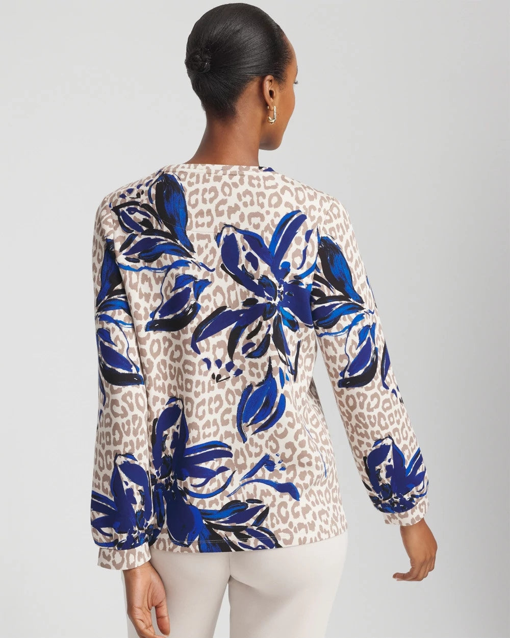Chico's Zenergy® Soft Animal Print Top