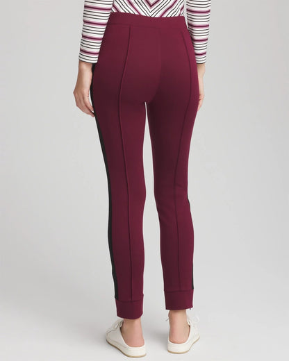 Chico's Zenergy® Double-Knit Contrast Ankle Pants