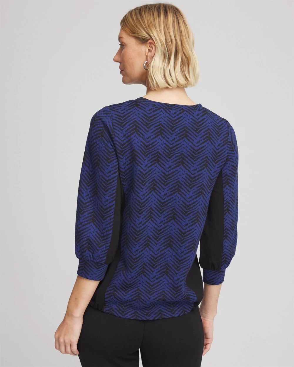 Chico's Zenergy® Jacquard Bungee Top